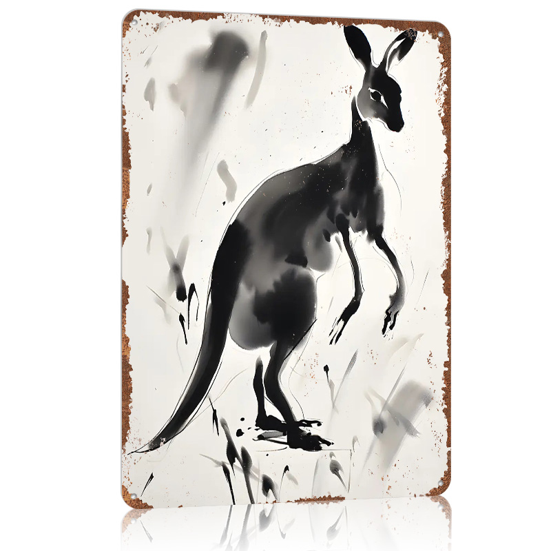 Gaming Accessories Europe - Ink Kangaroo Metal Poster Tin Sign