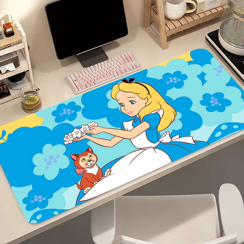 Gaming Accessories For Pc - 90x40cm Mouse Pad A-Alices in Wonderland