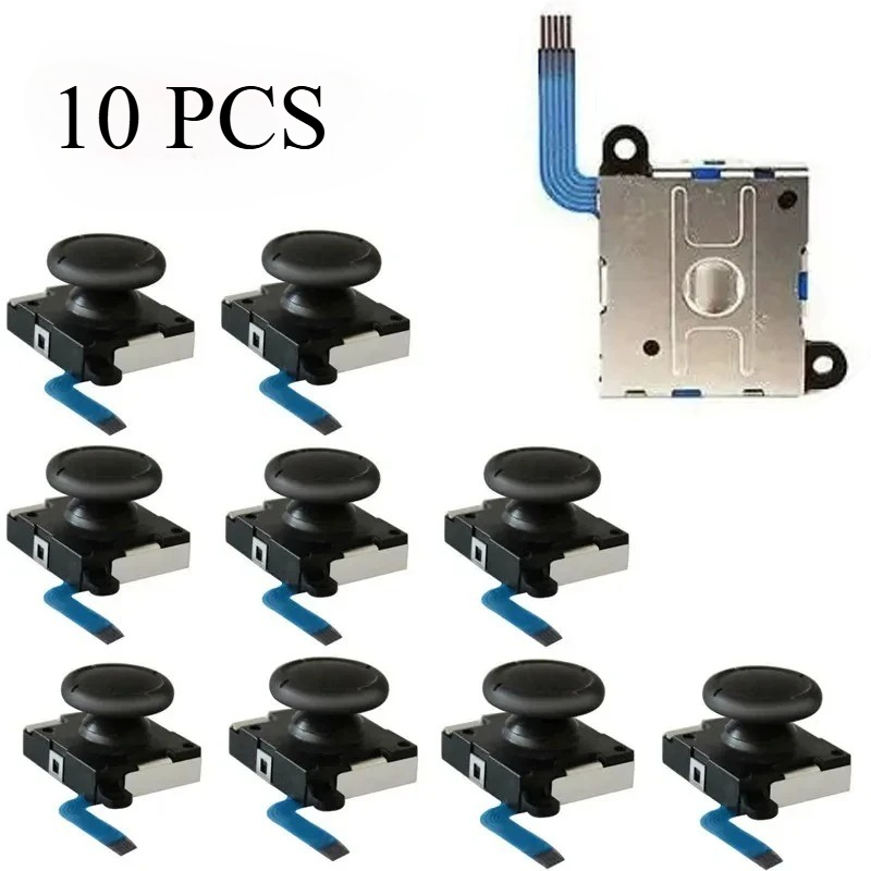 Gaming Accessories Joystick - 10pcs/set Replacement Analog Joystick ThumbStick Button