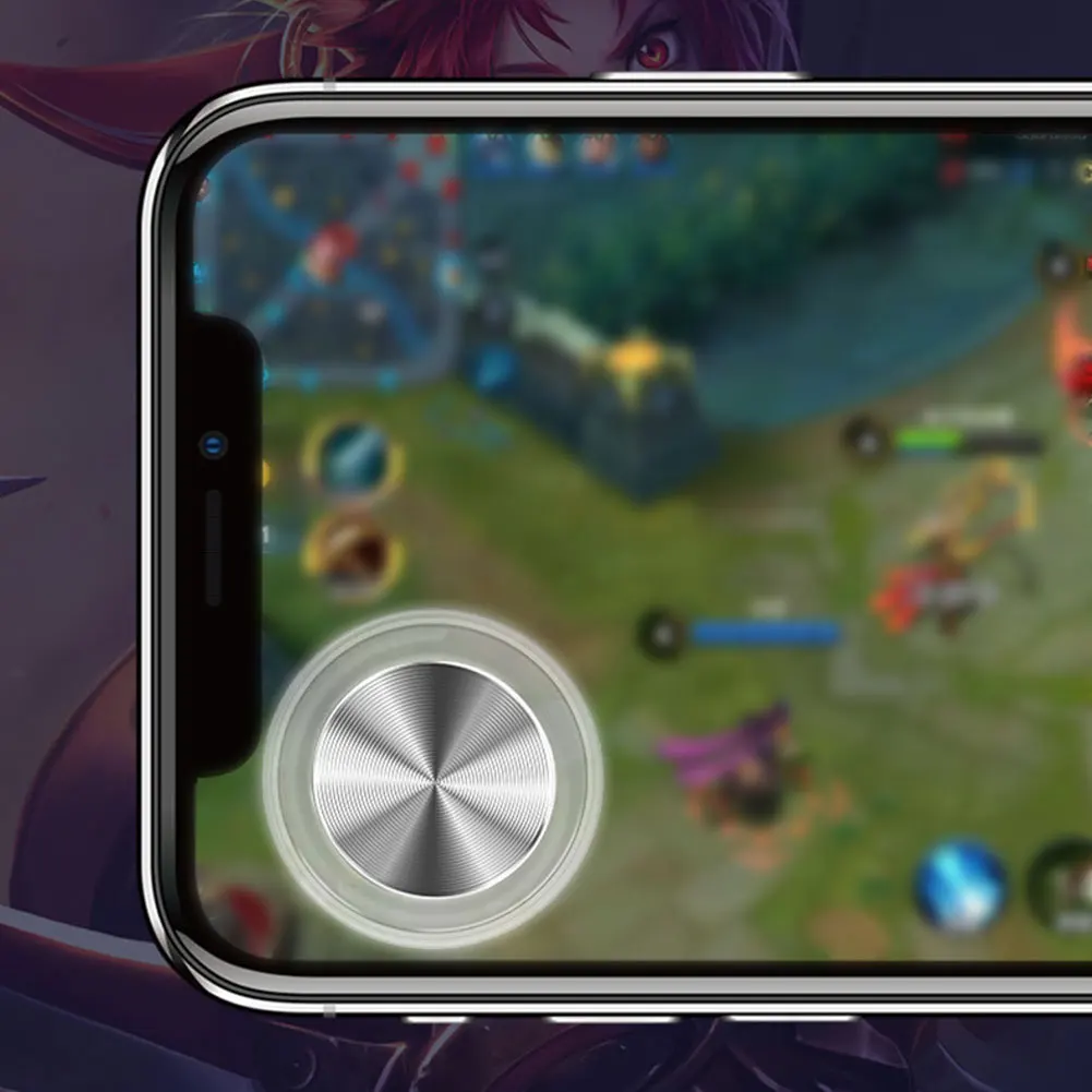 Gaming Accessories For Phone - Portable Round Game Joystick Rocker Sucker
