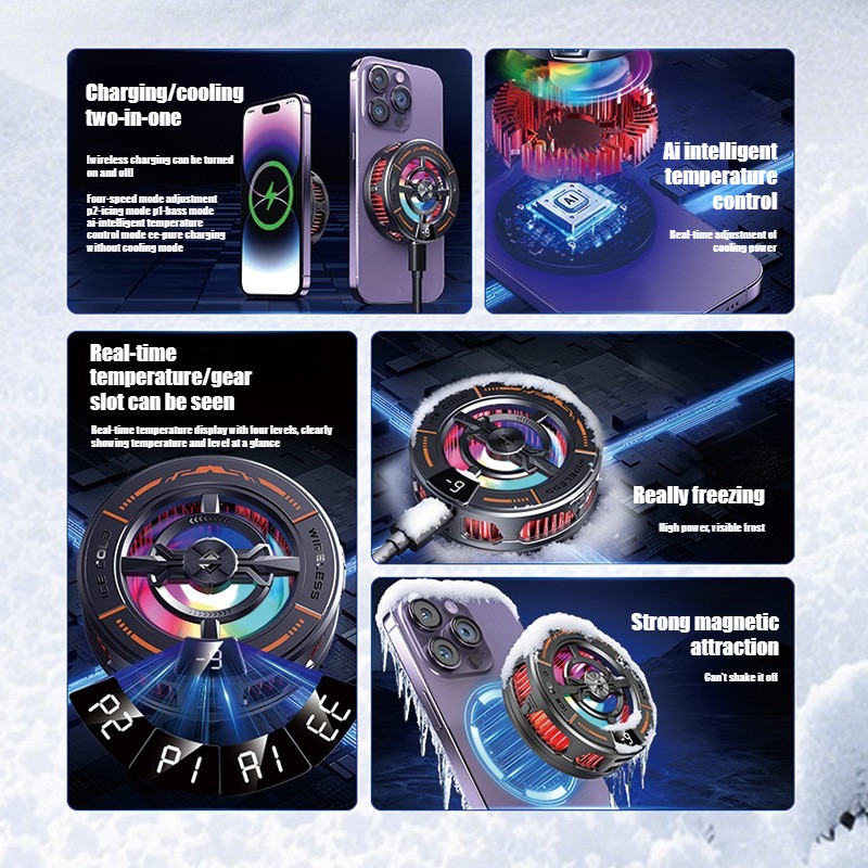 K28 Magnetic Semiconductor Pho - Gaming Accessories For Phone ulasan dan harga