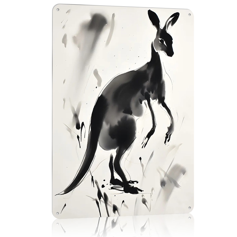 Ink Kangaroo Metal Poster Tin  - Gaming Accessories Europe ulasan dan harga