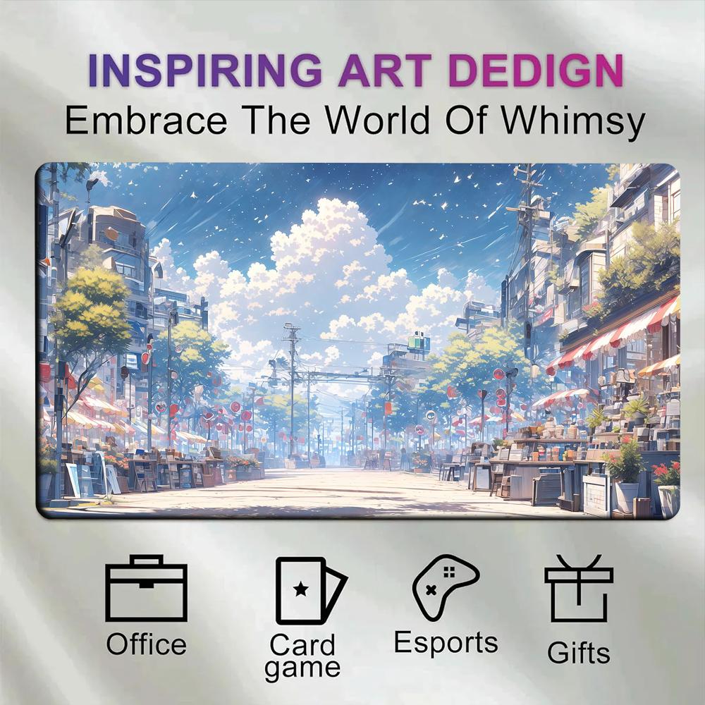 Anime Japanese City Street Sum - Gaming Accessories Market ulasan dan harga
