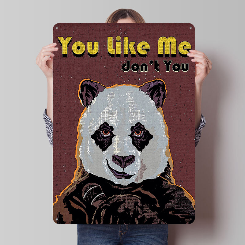 Panda Poster Customized Vintag - Gaming Accessories Europe ulasan dan harga
