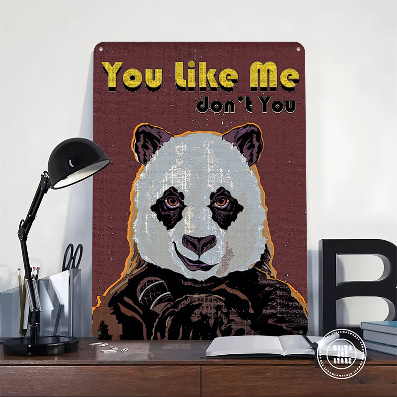 Panda Poster Customized Vintag - Gaming Accessories Europe ulasan dan harga