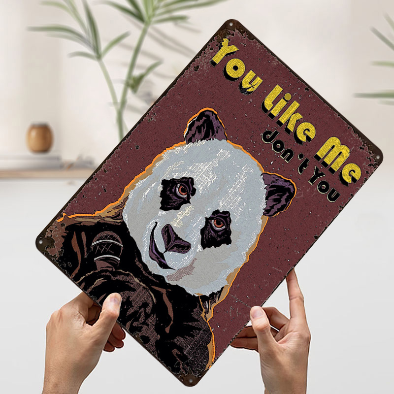 Panda Poster Customized Vintag - Gaming Accessories Europe ulasan dan harga
