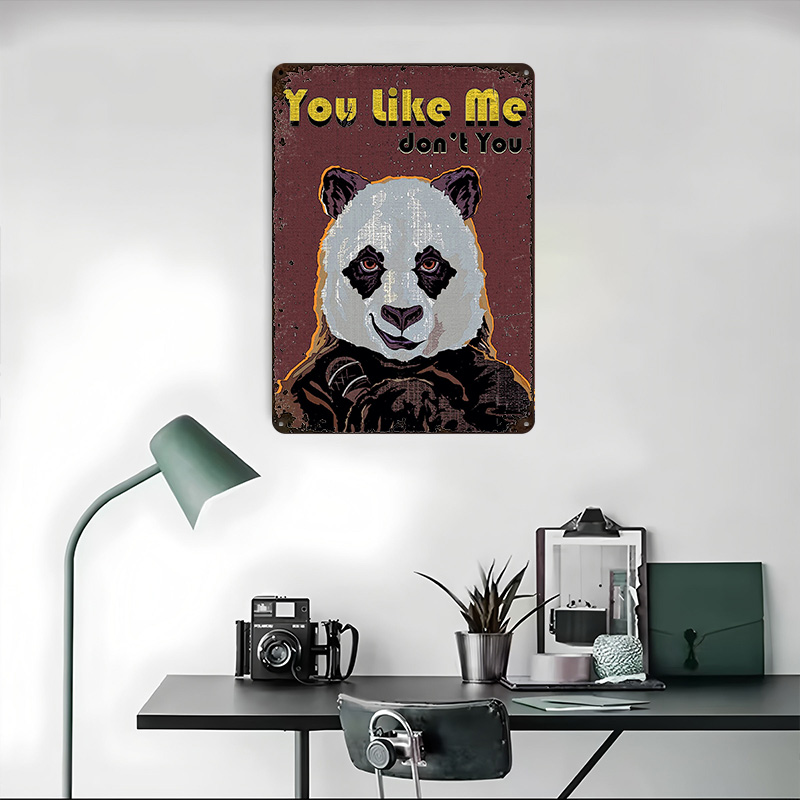 Panda Poster Customized Vintag - Gaming Accessories Europe ulasan dan harga