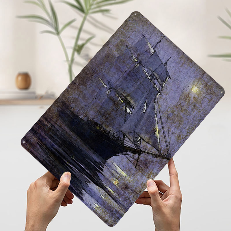 Old Ship Printed Poster Custom - Gaming Accessories Europe ulasan dan harga