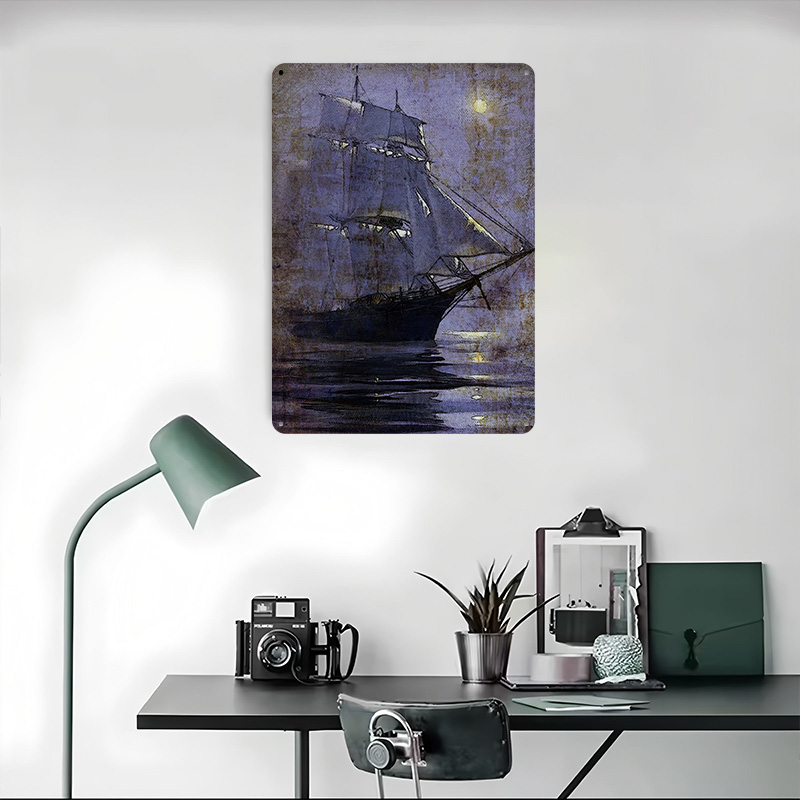 Old Ship Printed Poster Custom - Gaming Accessories Europe ulasan dan harga