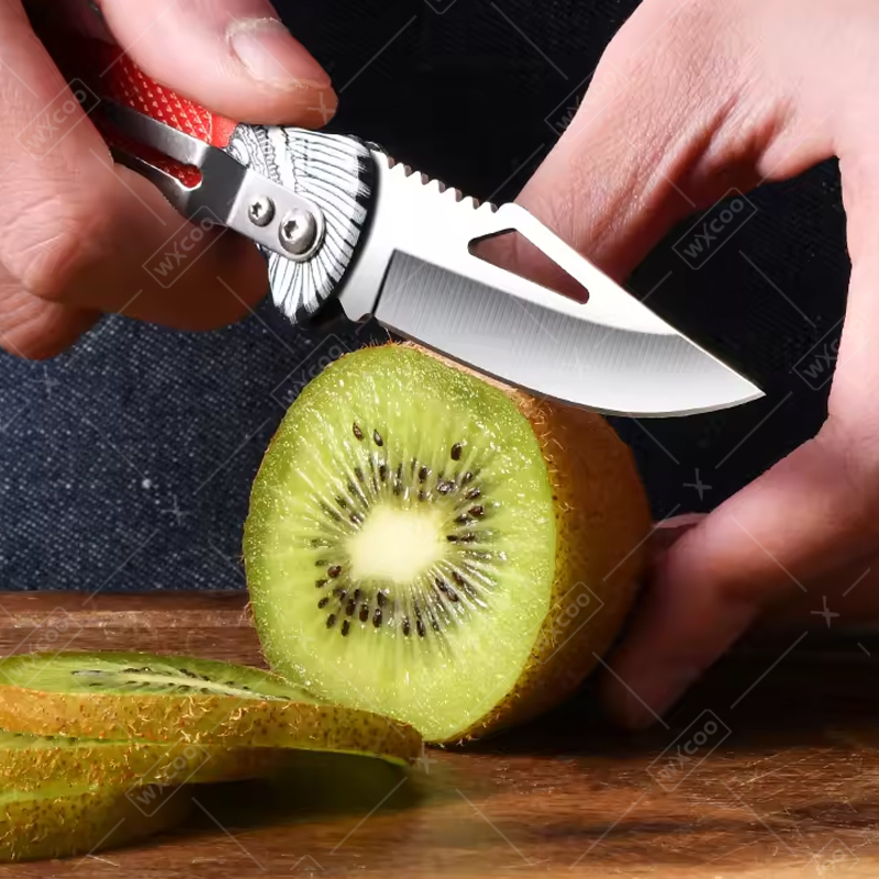 WXCOO Folding Knife Stainless  - Gaming Kitchen Accessories ulasan dan harga
