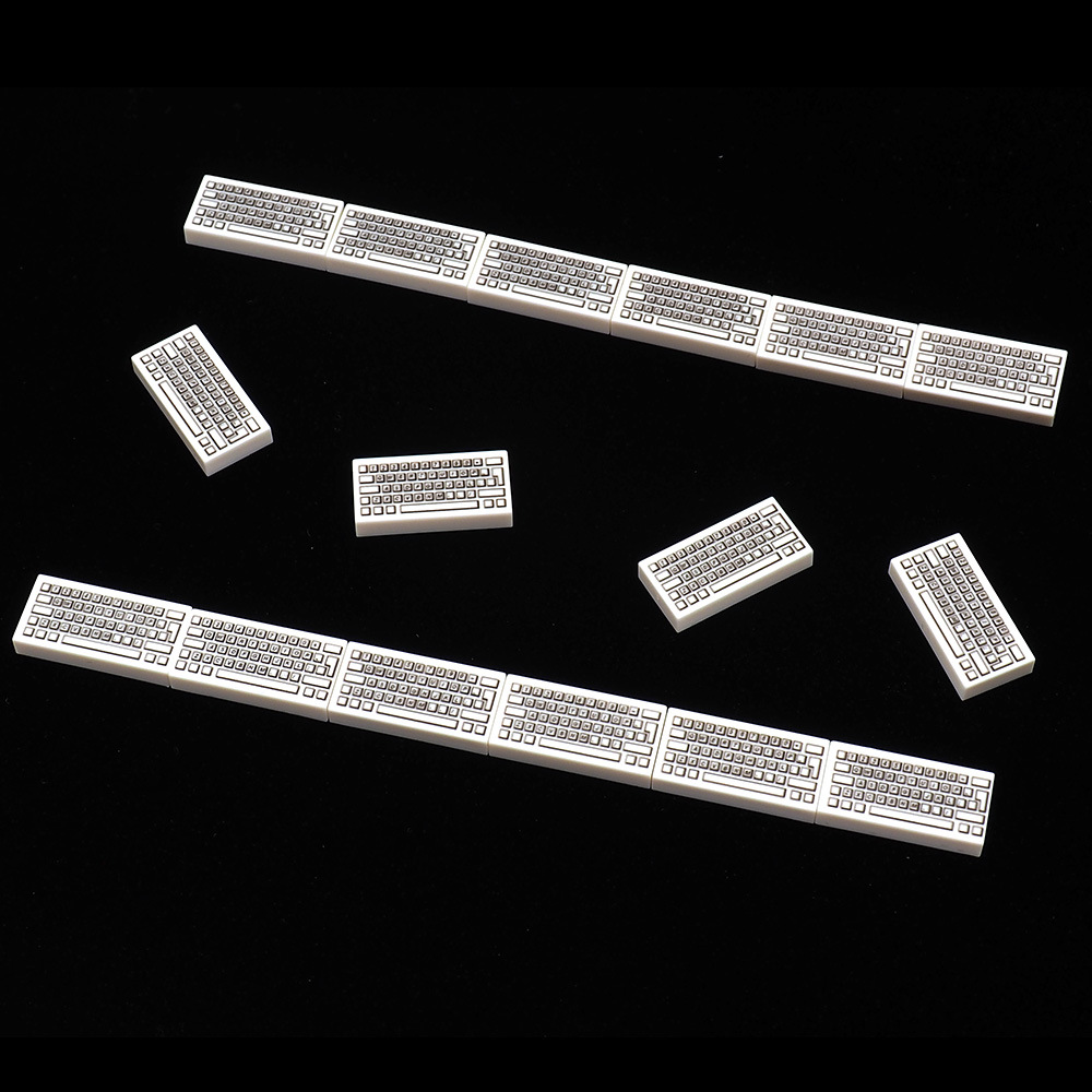 MOC 10PCS Printed 3069 1x2 Key - Gaming Accessories For Kids ulasan dan harga