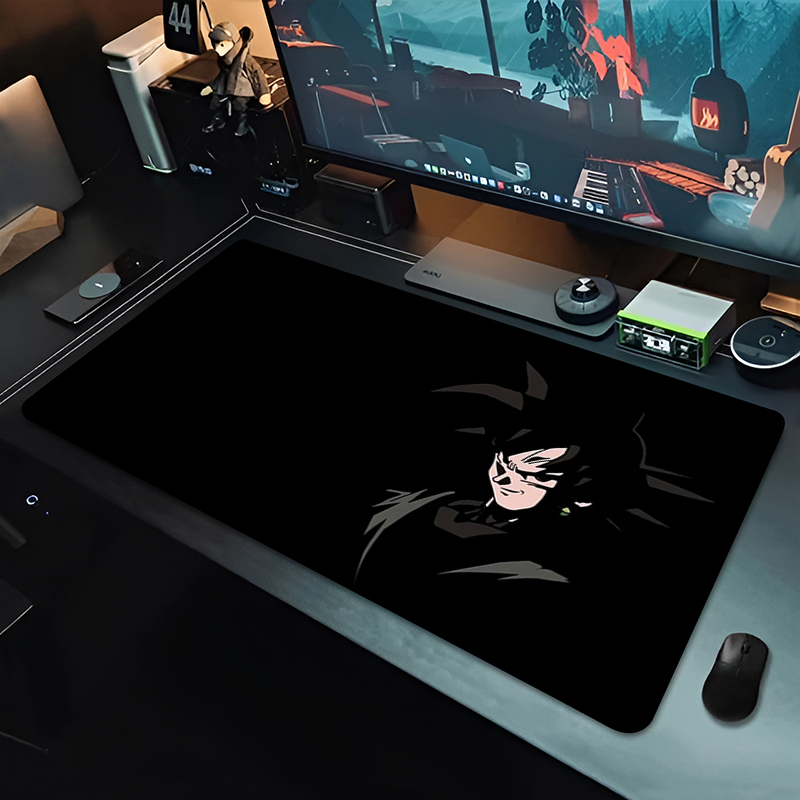 DBZ Black Anime Mouse Pad Drag - Gaming Accessories For Pc ulasan dan harga