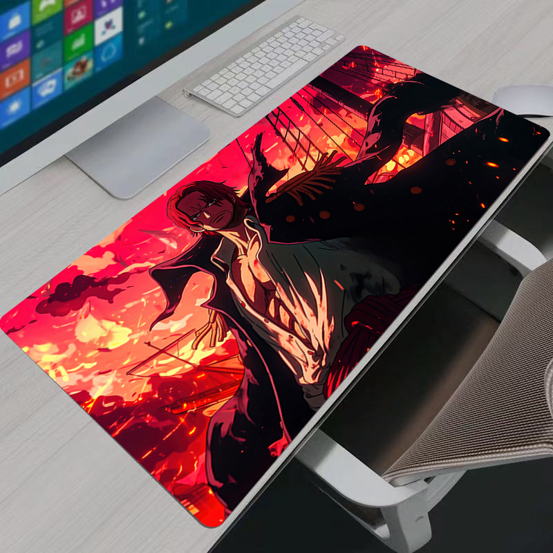 One Piece Shanks Mouse Pad Lar - Gaming Accessories Cheap ulasan dan harga