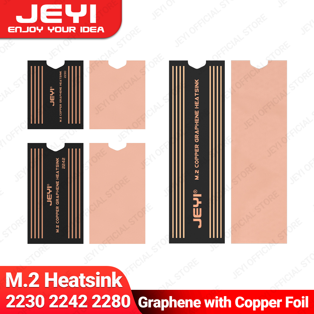 JEYI Graphene 2280 2242 2230 M - M2 Heatsink Cooler ulasan dan harga
