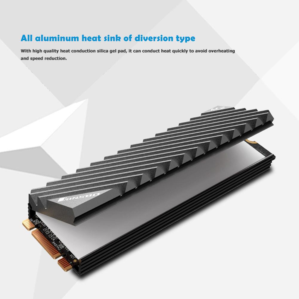 Jonsbo M2 2280 SSD Aluminum He - M2 Heatsink Cooler ulasan dan harga