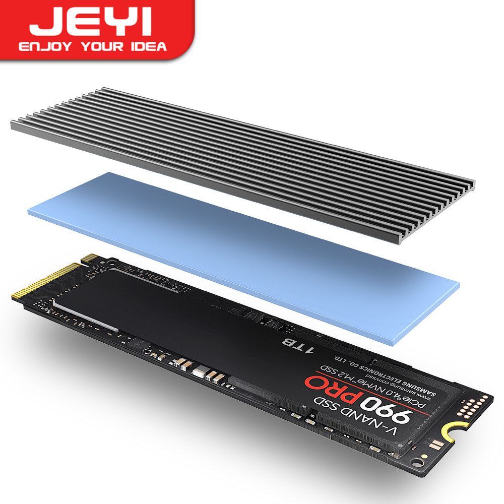 JEYI M.2 SSD Heatsink, Aluminu - M2 Heatsink Cooler ulasan dan harga