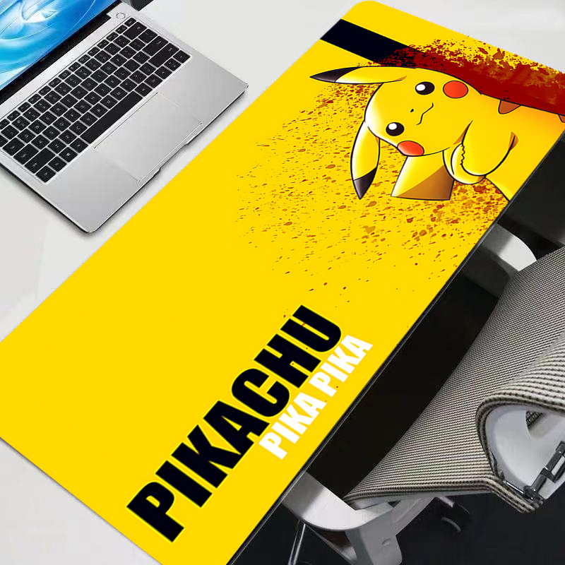 Mouse Pad Large P-Pikachu Rubb - Gaming Accessories Cheap ulasan dan harga