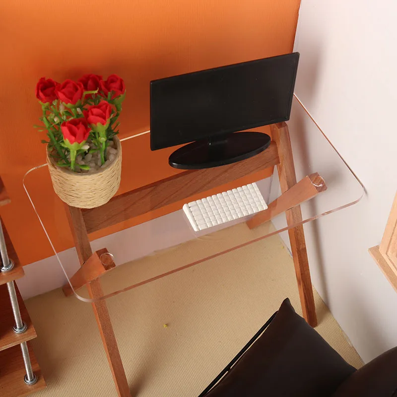 1:6 BJD Dollhouse Computer Des - Gaming Accessories For Kids ulasan dan harga