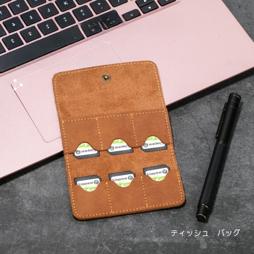 Memory Card Case Pu Leather Mu - Gaming Accessories For Phone ulasan dan harga