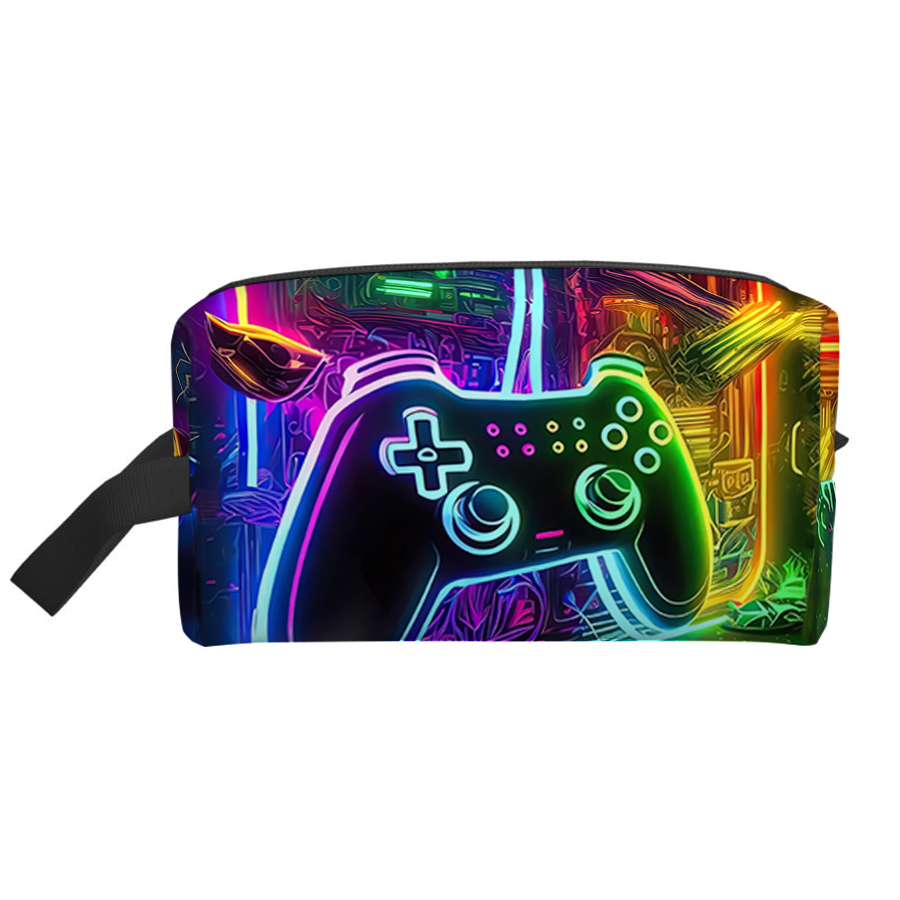 GamePad Pattern Cosmetic Bag F - Gaming Accessories For Kids ulasan dan harga