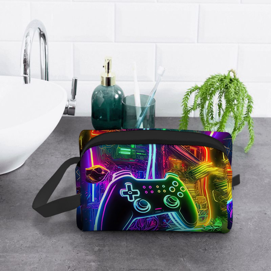 GamePad Pattern Cosmetic Bag F - Gaming Accessories For Kids ulasan dan harga