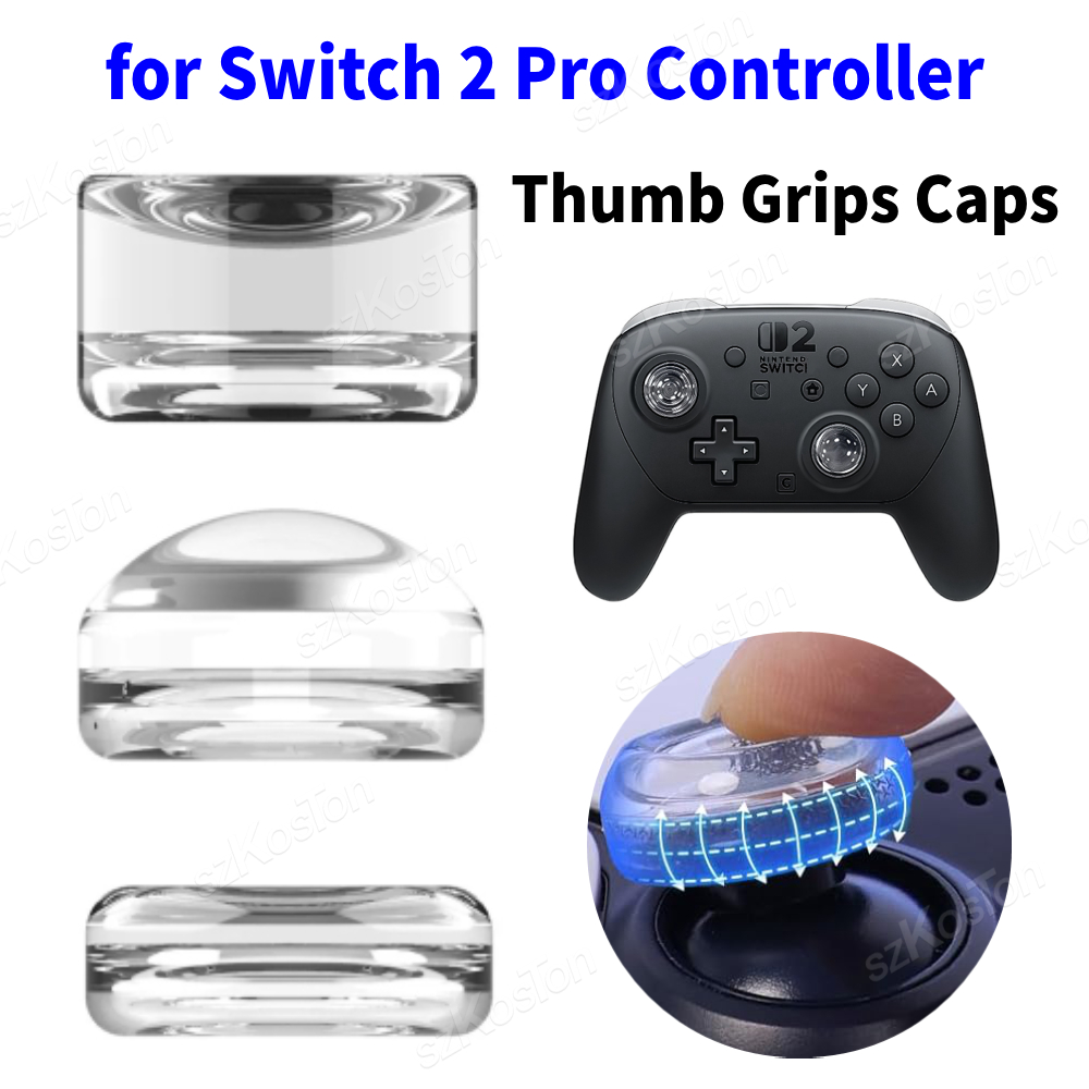 Clear Thumb Grips Caps for Swi - Gaming Accessories Joystick ulasan dan harga