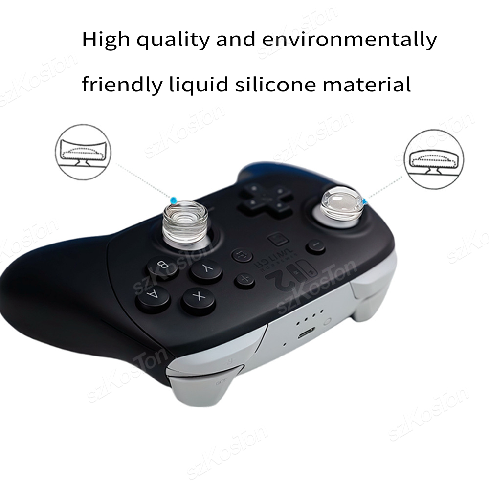 Clear Thumb Grips Caps for Swi - Gaming Accessories Joystick ulasan dan harga