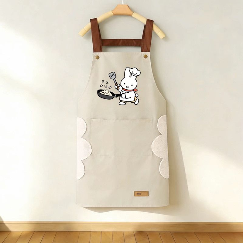 New Cartoon Miffy Rabbit Apron - Gaming Kitchen Accessories ulasan dan harga