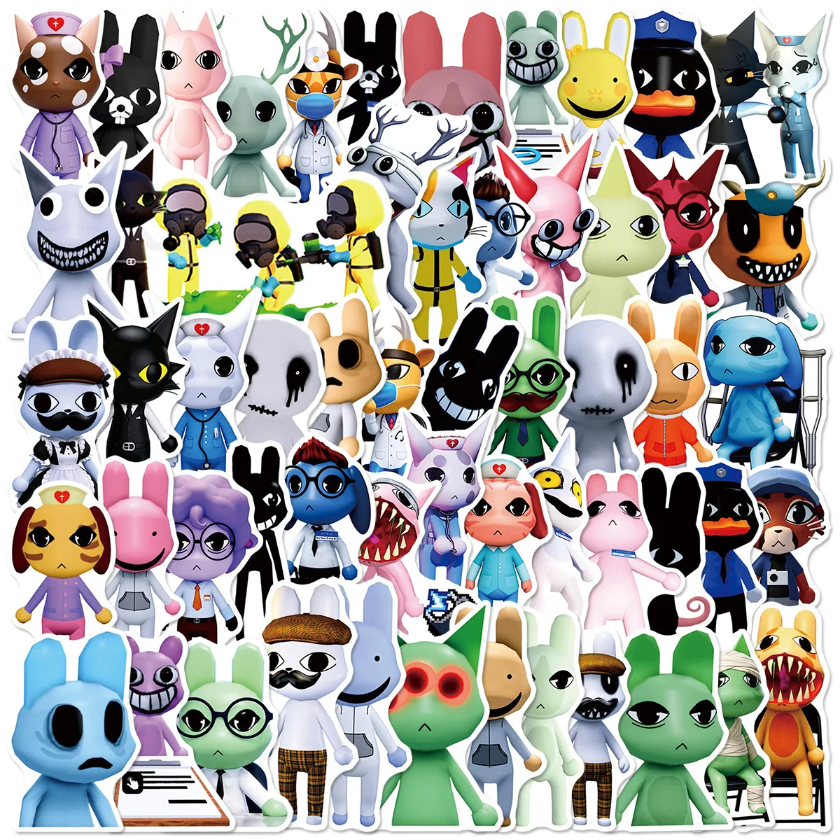 Hot 50PCS Horror Game Animal H - Gaming Accessories For Phone ulasan dan harga