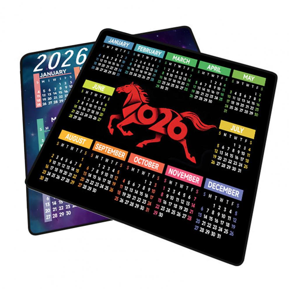 2026 Calendar Mouse Pad Waterp - Gaming Accessories For Pc ulasan dan harga