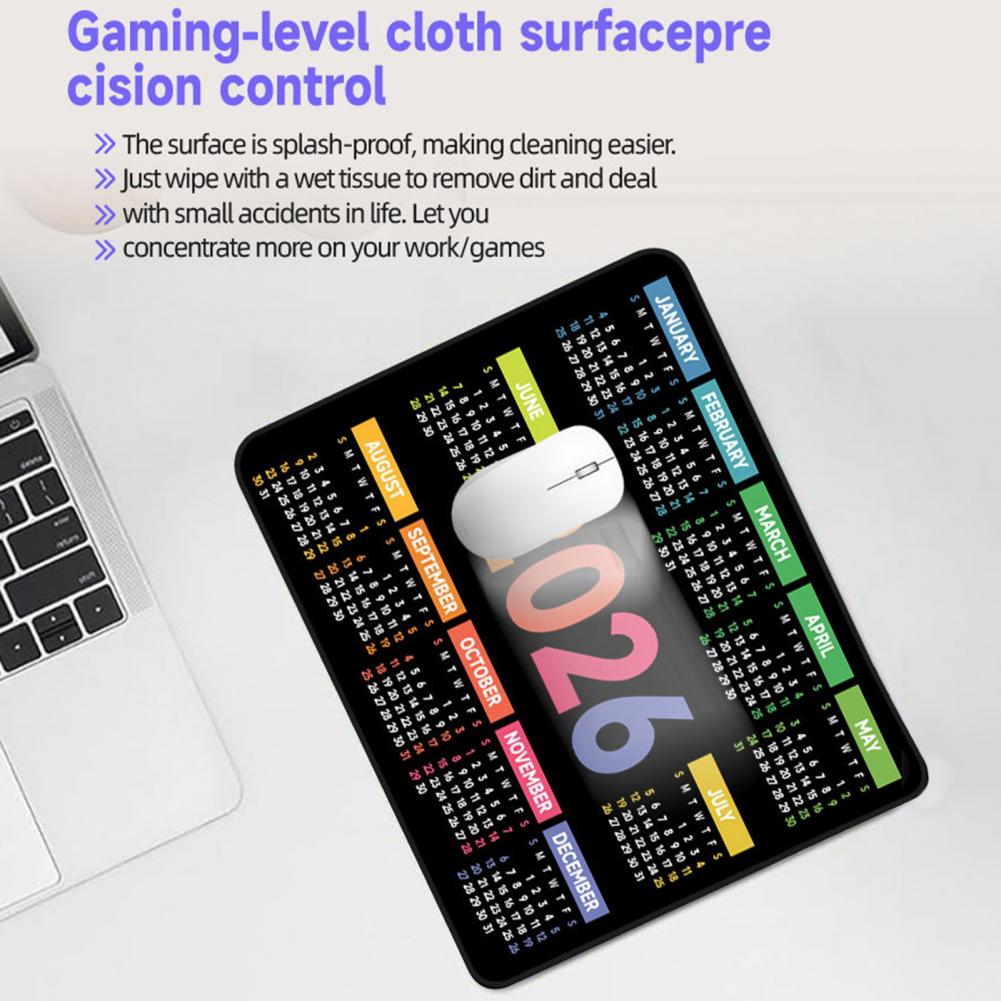 2026 Calendar Mouse Pad Waterp - Gaming Accessories For Pc ulasan dan harga
