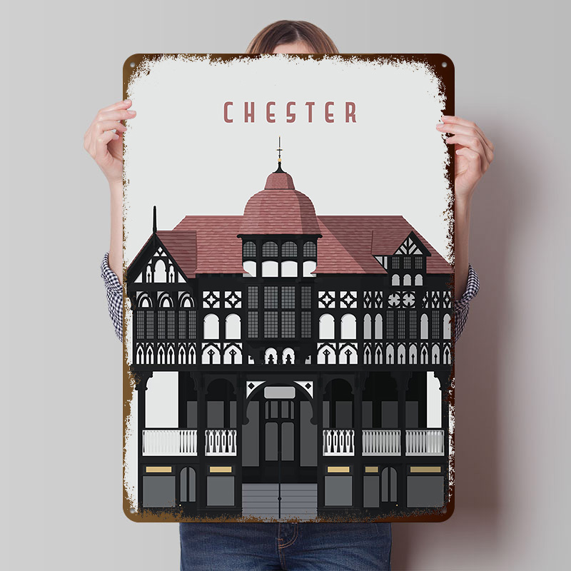 Chester Travel Printing Poster - Gaming Accessories Europe ulasan dan harga