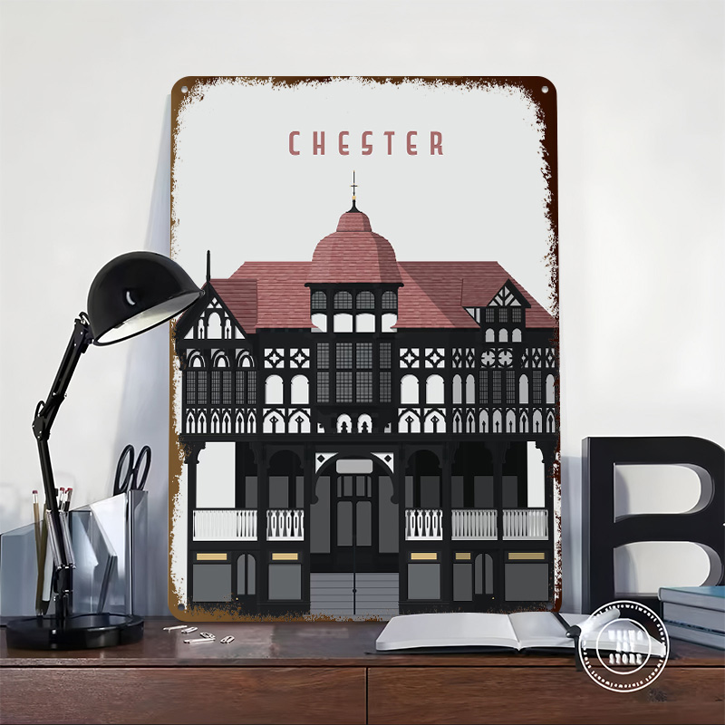 Chester Travel Printing Poster - Gaming Accessories Europe ulasan dan harga