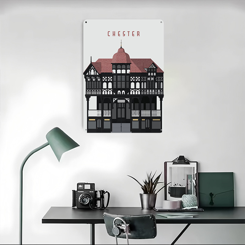 Chester Travel Printing Poster - Gaming Accessories Europe ulasan dan harga