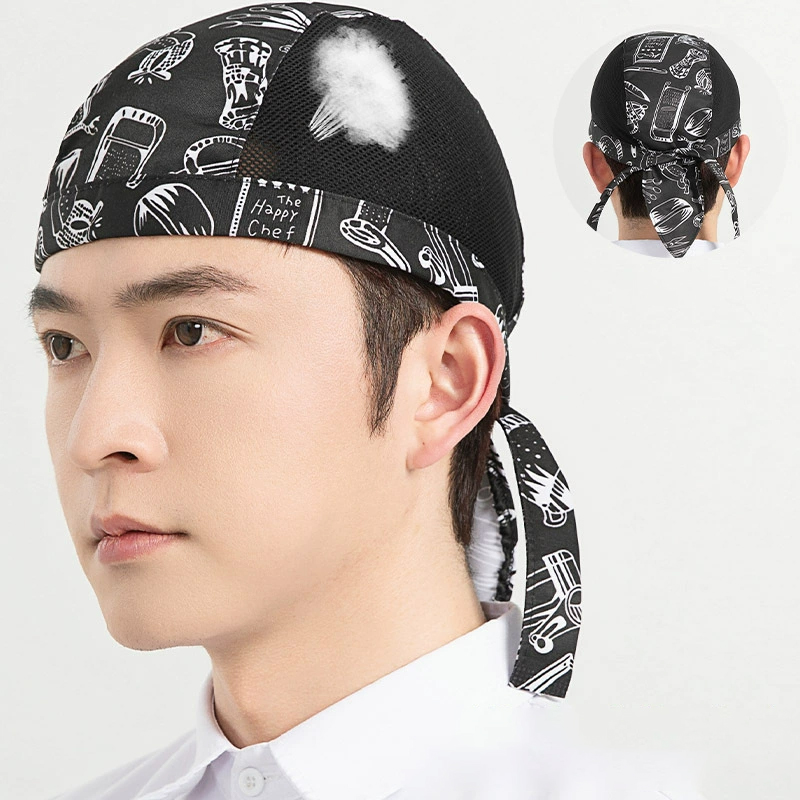 Breathable Mesh Cook Hat 3pcs  - Gaming Kitchen Accessories ulasan dan harga