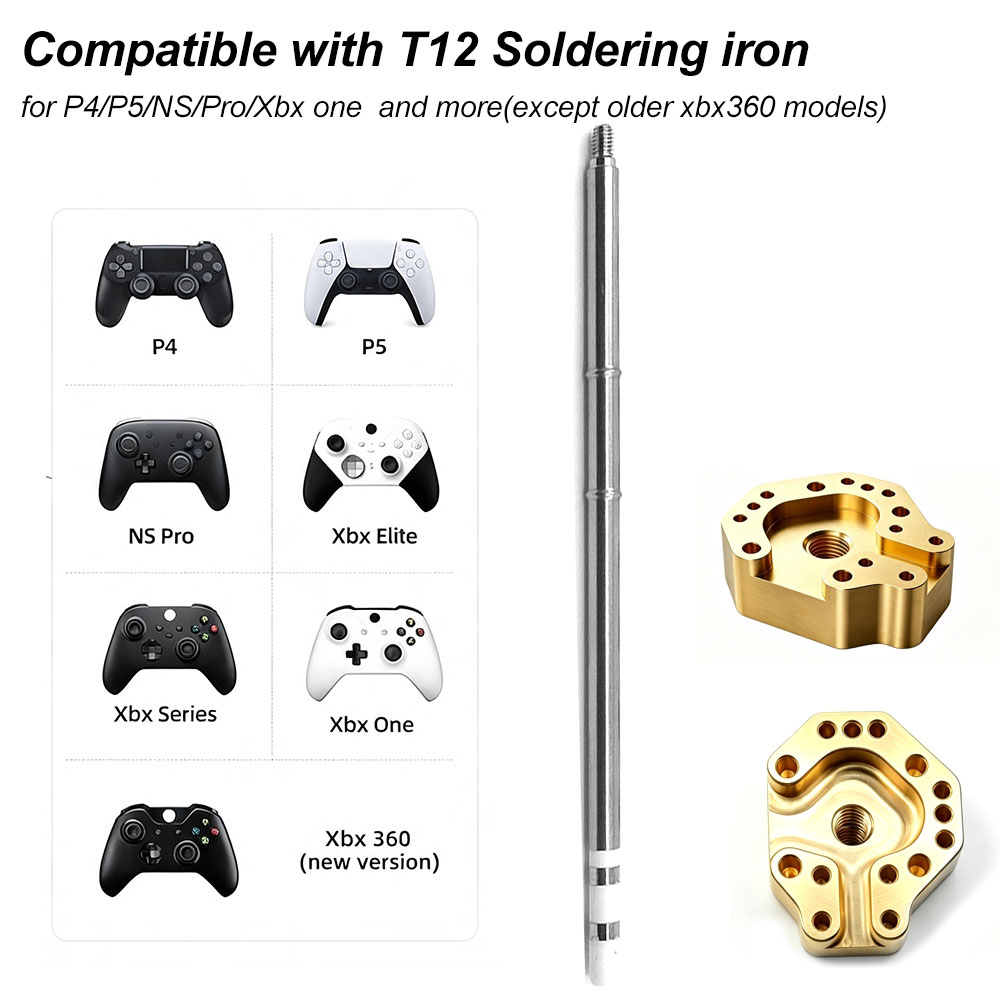 T12 Soldering Iron Tip Set, Ga - Gaming Accessories Xbox One ulasan dan harga