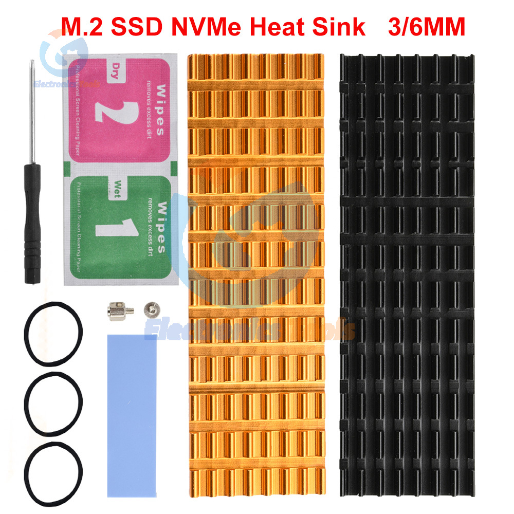 M.2 SSD NVMe Heat Sink M2 2280 - M2 Heatsink Cooler ulasan dan harga