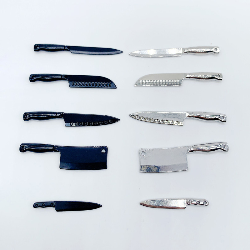 1/12 Dollhouse Mini Knives Mod - Gaming Kitchen Accessories ulasan dan harga