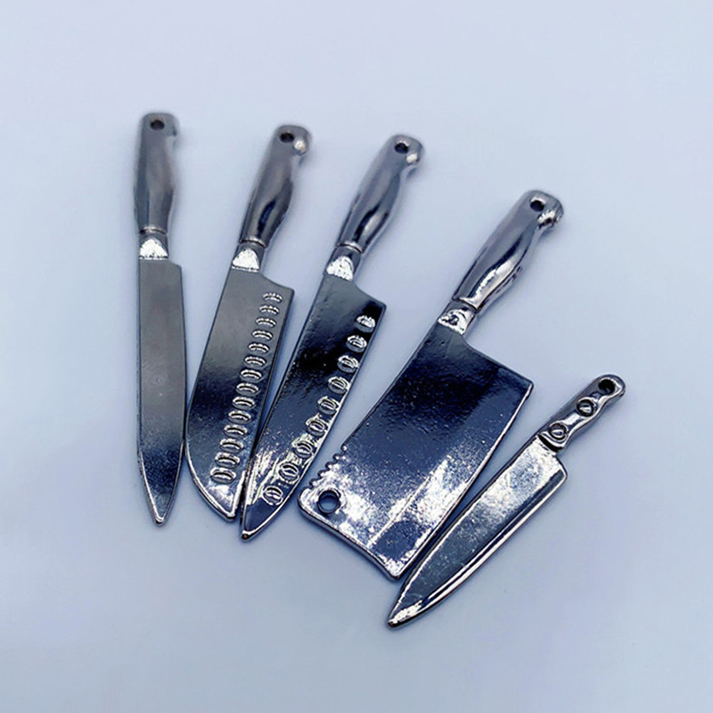 1/12 Dollhouse Mini Knives Mod - Gaming Kitchen Accessories ulasan dan harga