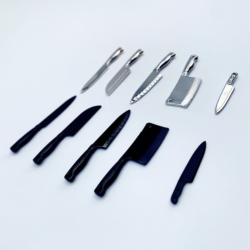 1/12 Dollhouse Mini Knives Mod - Gaming Kitchen Accessories ulasan dan harga