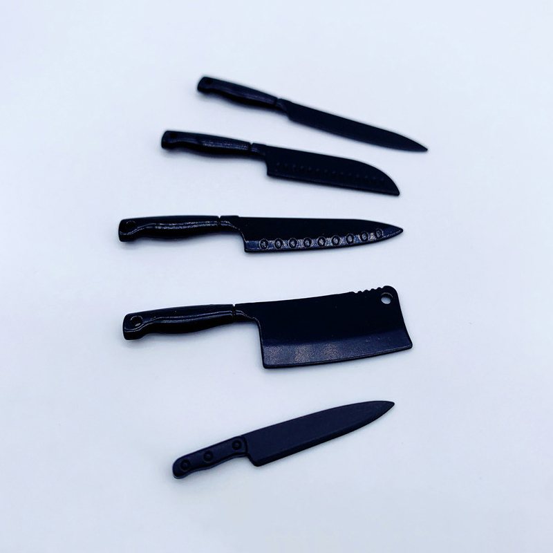 1/12 Dollhouse Mini Knives Mod - Gaming Kitchen Accessories ulasan dan harga