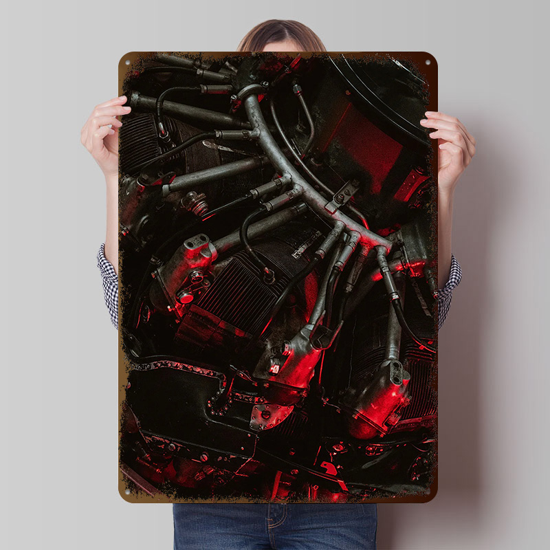 Star Motor Tinplate Poster Cus - Gaming Accessories Europe ulasan dan harga