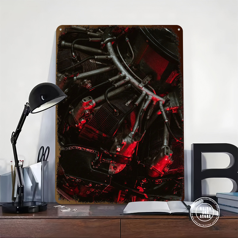 Star Motor Tinplate Poster Cus - Gaming Accessories Europe ulasan dan harga