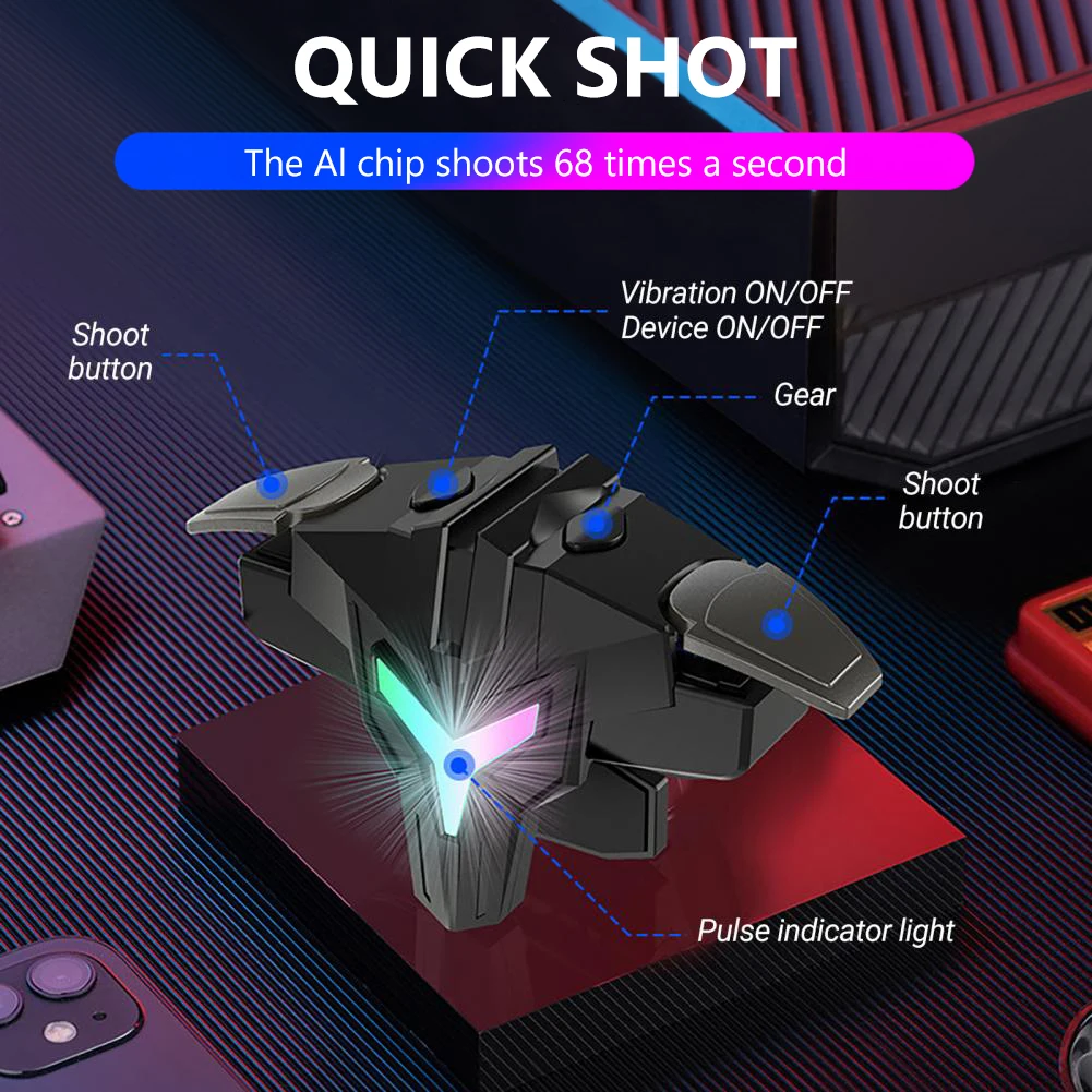 A1 Mobile Game Trigger for PUB - Gaming Accessories For Phone ulasan dan harga