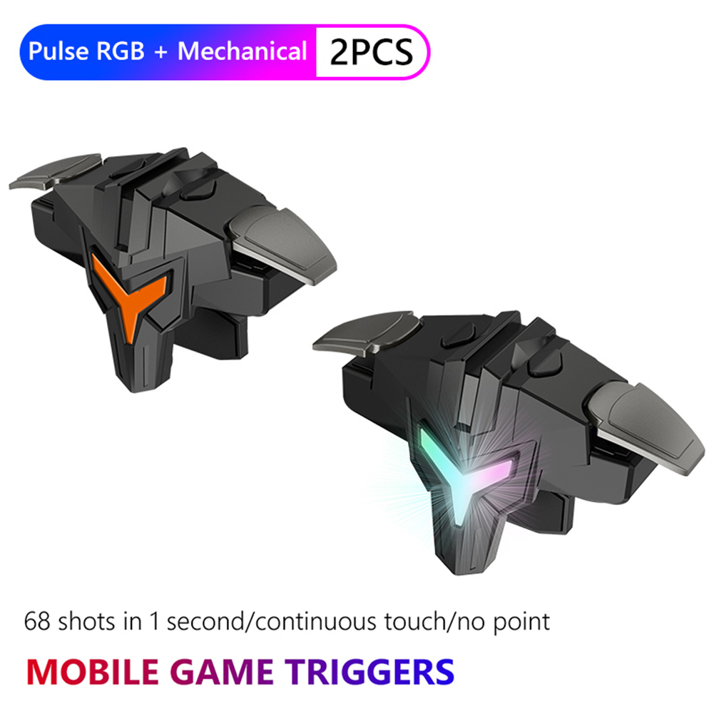 1/2pcs RGB/Mechanical 4 Finger - Gaming Accessories For Phone ulasan dan harga