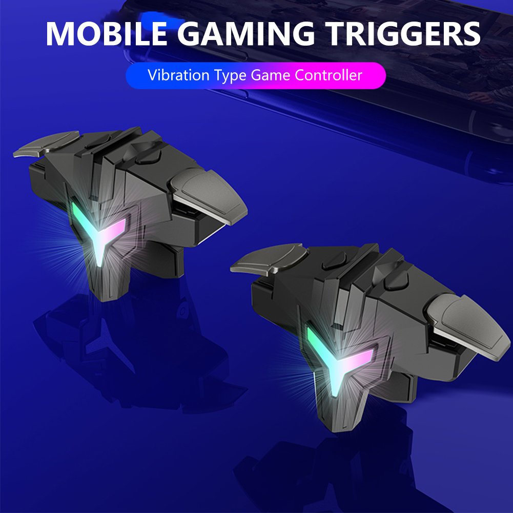 1/2pcs RGB/Mechanical 4 Finger - Gaming Accessories For Phone ulasan dan harga