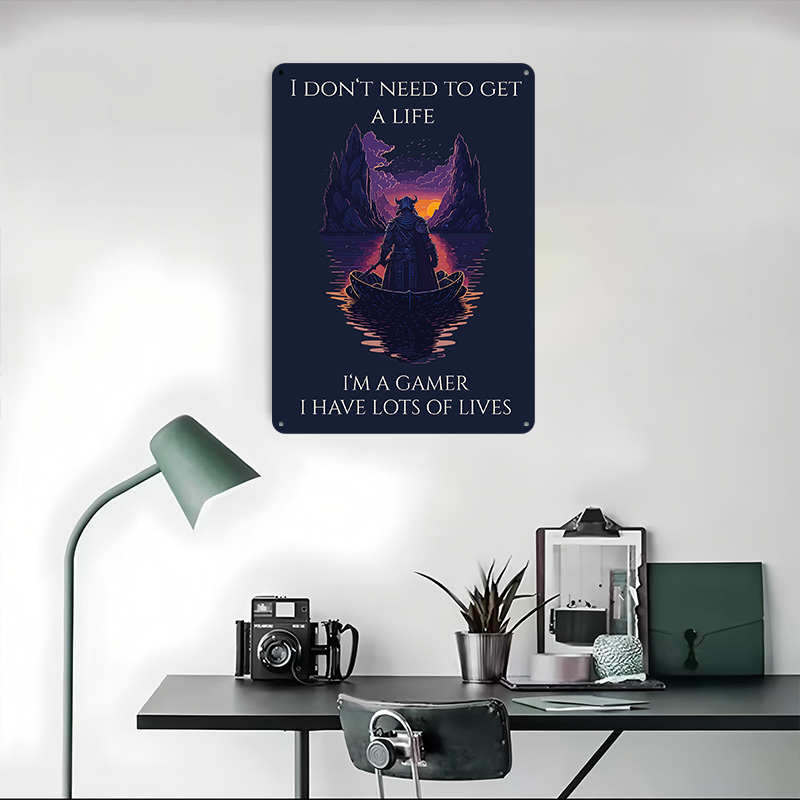 Gaming Quote Printing Poster C - Gaming Accessories Europe ulasan dan harga
