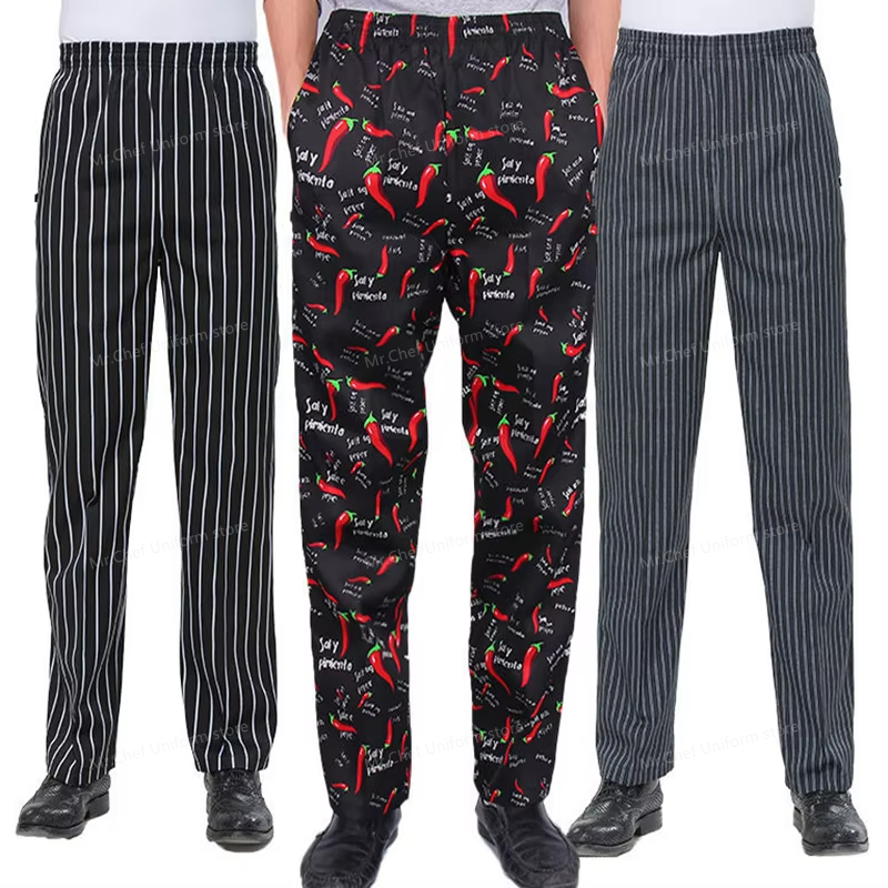Chef Pants for Men Restaurant  - Gaming Kitchen Accessories ulasan dan harga