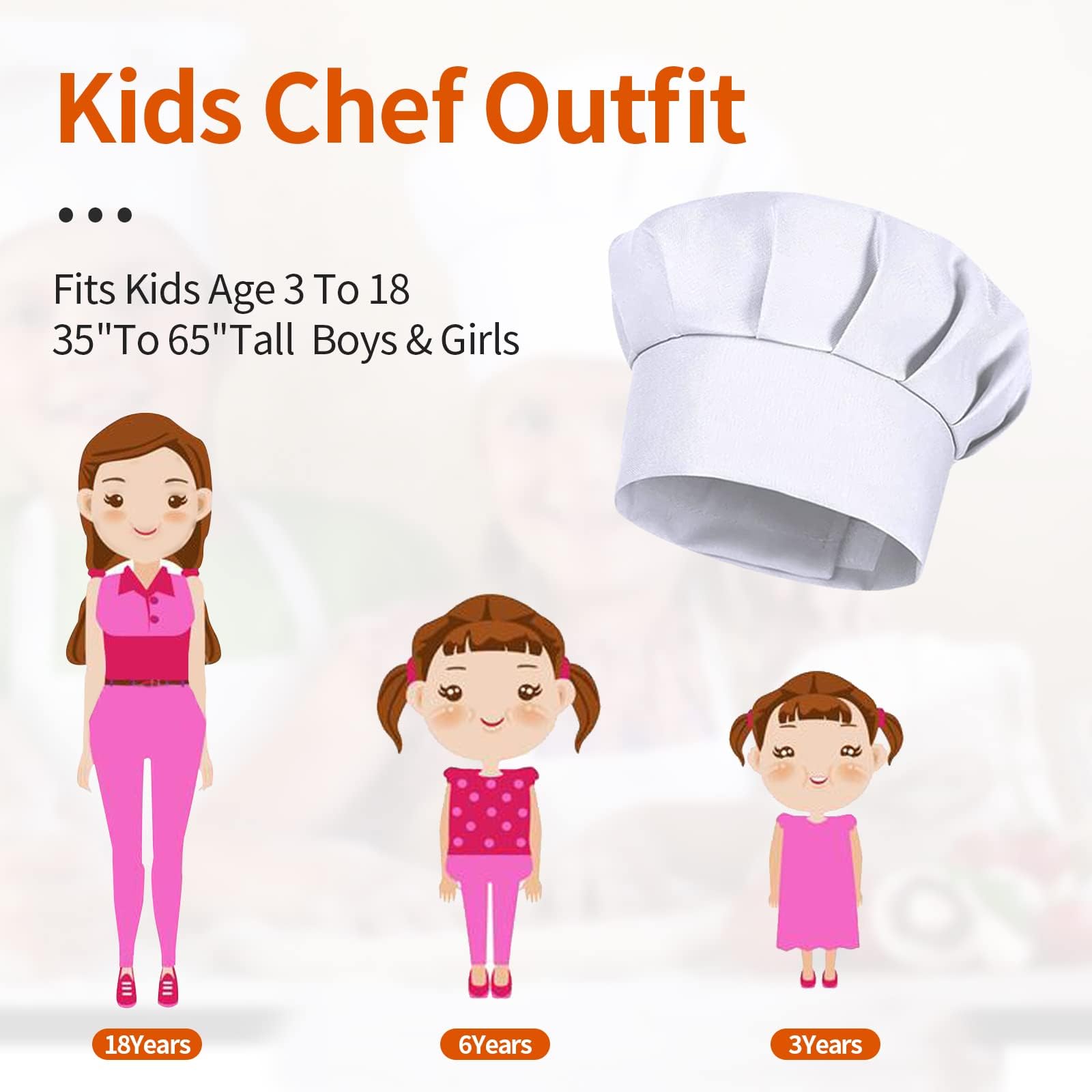 4PCS White Party Cap Hat Costu - Gaming Kitchen Accessories ulasan dan harga