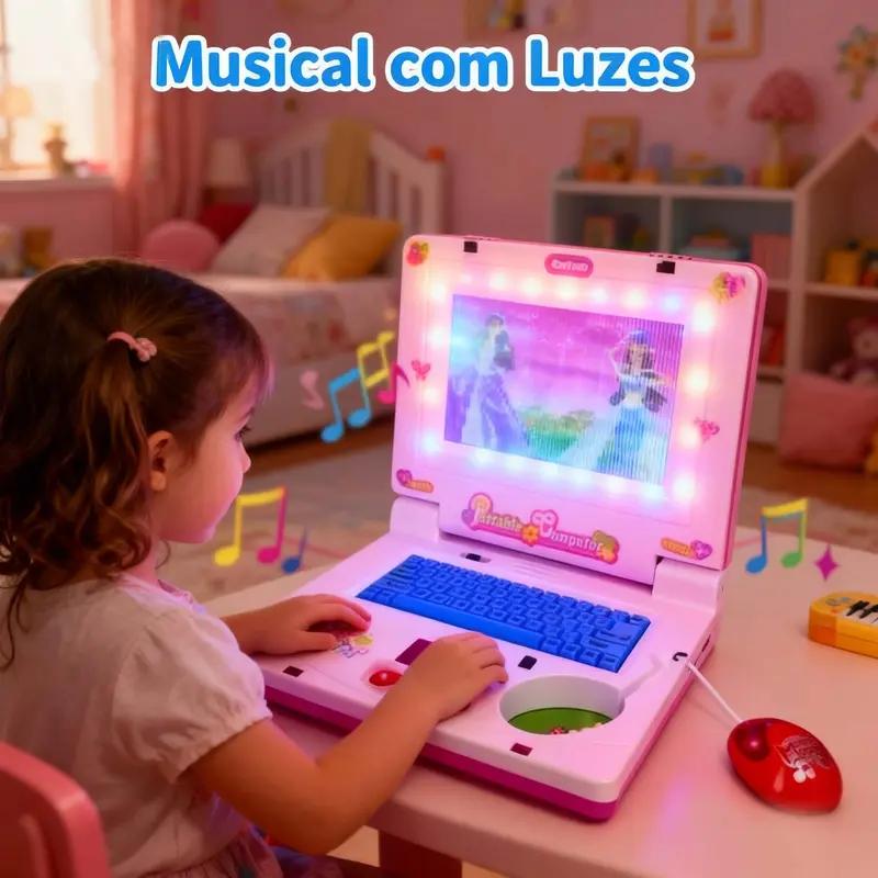 Mini Notebook Musical Toy Lapt - Gaming Accessories For Kids ulasan dan harga